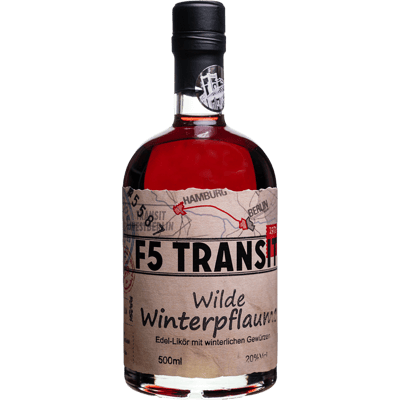Wild winter plum cinnamon liqueur No. 5587 - Winter liqueur - F5 Transit