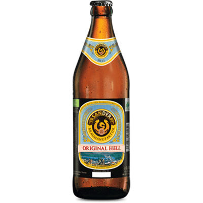 12x Braumanufaktur Sander Original Lager Hell