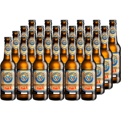 24x Braumanufaktur Sander Plan B - alkoholfreies Pils