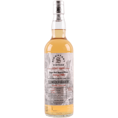 Secret Orkney Single Malt Whisky - Exclusive Einherjer Single Cask Edition