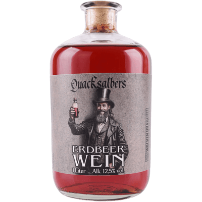 Quack strawberry wine