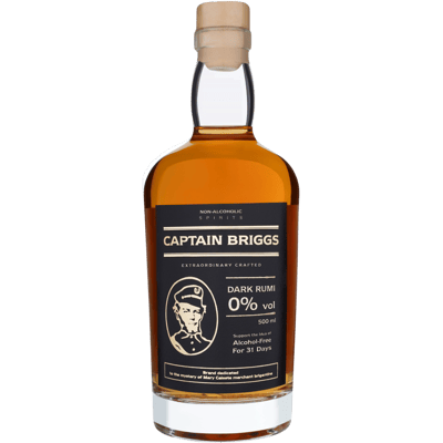 Captain Briggs Dark Rumi - non-alcoholic rum alternative