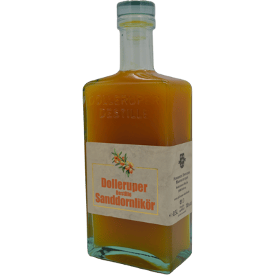 Sea buckthorn liqueur