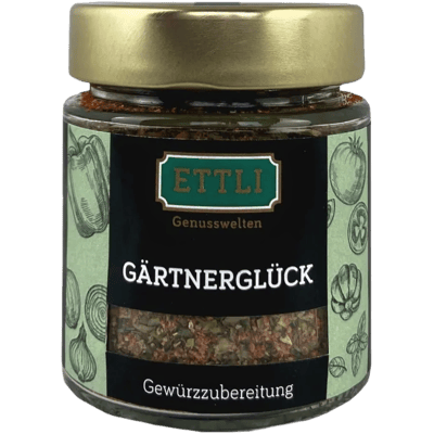 Gärtnerglück Gewürzzubereitung im Schraubglas