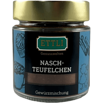 Nasch-Teufelchen in a screw-top jar - spice mix