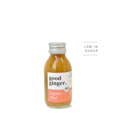 4x good ginger organic ginger shots - Chai