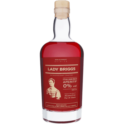 Lady Briggs Italian Red Apreritif - non-alcoholic aperitif alternative