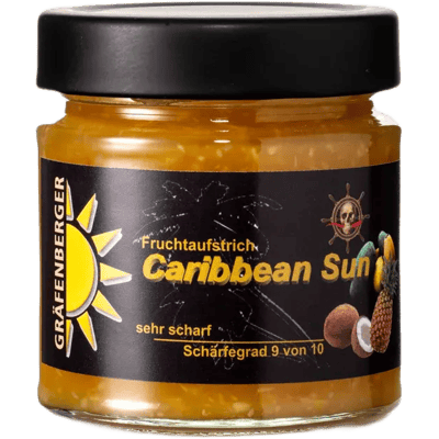 Caribbean Sun chili fruit spread