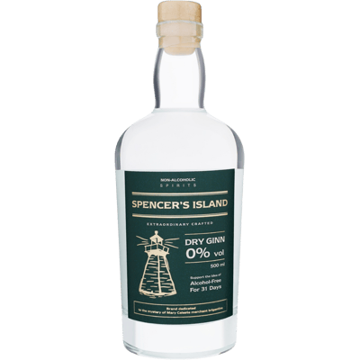 Spencer's Island Dry Ginn - alcohol-free gin alternative