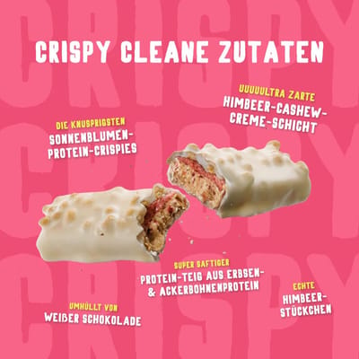 12-pack Vetain CRISPY Vegan Protein Bar Berry