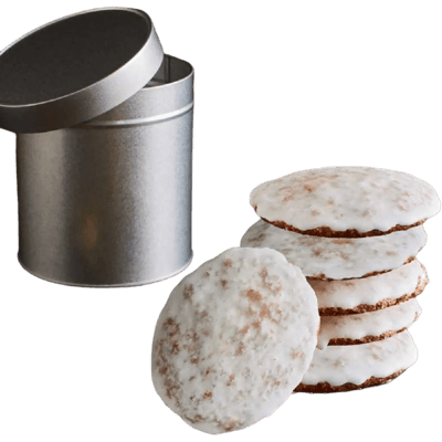 6er Original Elisen Lebkuchen mit Zuckerguss in der Dose