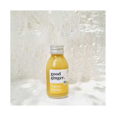 4x good ginger Bio Ingwer Shots - Zitrone 3