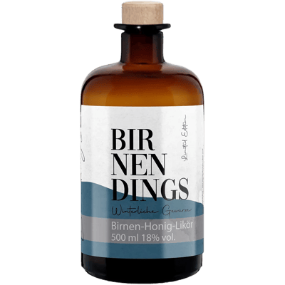Birnendings - Pear and honey liqueur