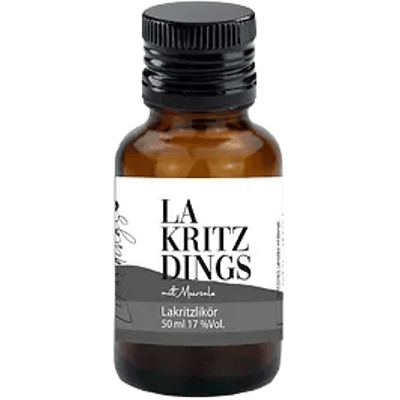 Lakritzdings - Lakritzlikör mit Meersalz