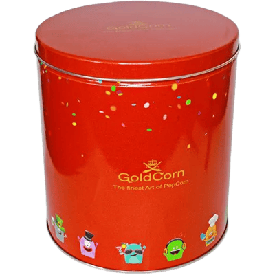 GoldCorn Popcorn mit Karamell in der Dose