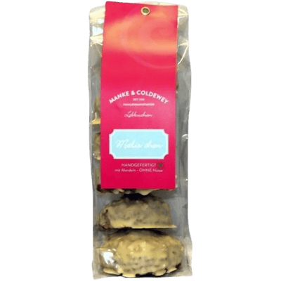 6x Malis'chen Lebkuchen weiße Schokolade
