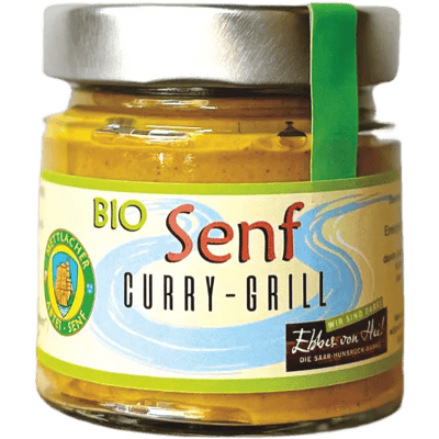 Naturbursche Abbey Curry Barbecue Mustard Organic
