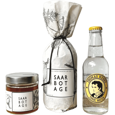 Naturbursche Saar Gin Box (1x dry gin + 1x fruit spread + 1x tonic water)