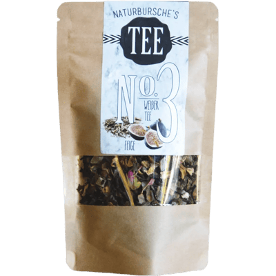 Naturbursche Tee Weißer mit Feige