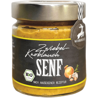 Naturbursche Zwiebel-Knoblauch Senf Bio