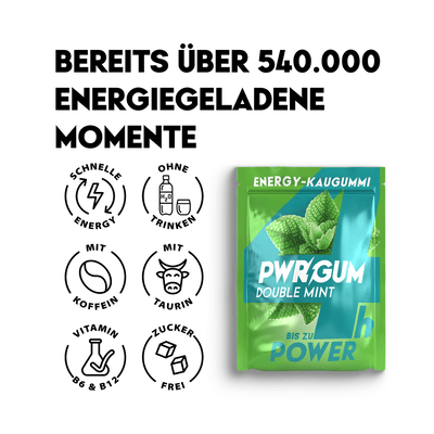 PWRGUM Double Mint (10er Box)