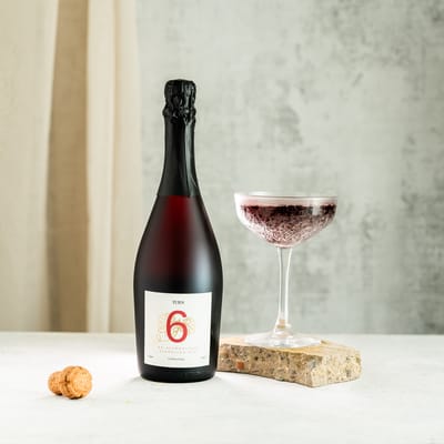 Turn 6 Italian Sparkling Red - alkoholfreier Schaumwein