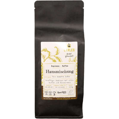 House blend Espresso Blend Organic