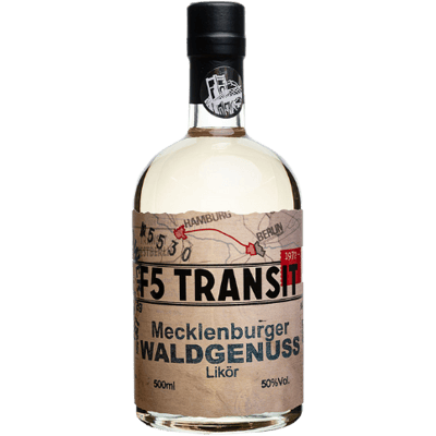F5 Transit Mecklenburger Waldgenuss Liqueur No. 5530 - Peppermint-ginger liqueur
