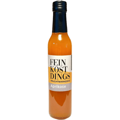Feinkostdings Fruchtmarkessig Aprikose