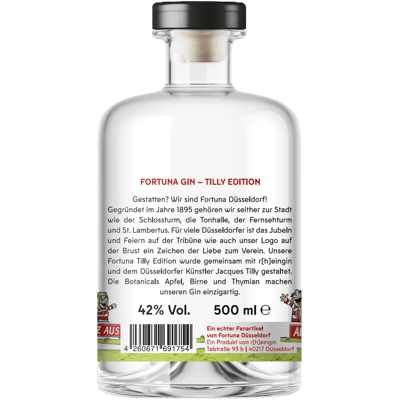 Fortuna Gin - Kunstedition by Jacques Tilly mit Geschenkverpackung