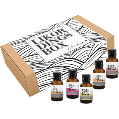 Liqueur box - 5 liqueurs