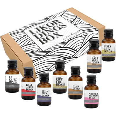 Liqueur box - 8 liqueurs