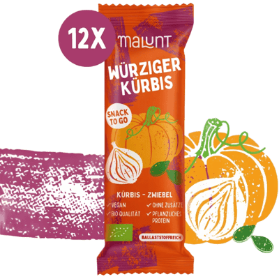 12x Würziger Kürbis "Kürbis-Zwiebel"