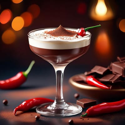 Pizzaliener Liquore Cioccolato e Peperoncino - Schoko-Chili-Sahnelikör 3