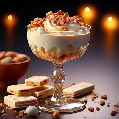 Pizzaliener Torrone Croccante - Nougat-Crunch-Sahnelikör