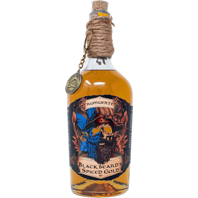 Rumuerte Blackbeards Spiced Gold Rum