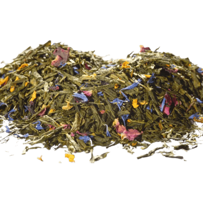 Sencha Morgenröte - natürlich aromatisierter Grüner Tee