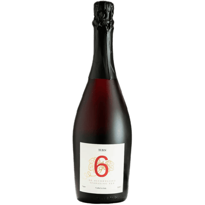 Turn 6 Italian Sparkling Red - alkoholfreier Schaumwein