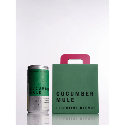 4x CUCUMBER MULE - Cocktail Ready to Drink
