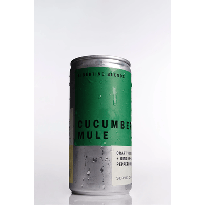 4x CUCUMBER MULE - Cocktail Ready to Drink