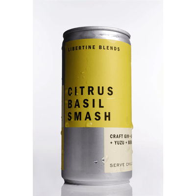 4x CITRUS BASIL SMASH - Cocktail Ready to Drink