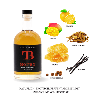 T'OM BROLIN Honey Spiced Rum 3