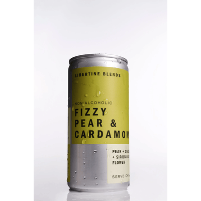 4x FIZZY PEAR & CARDAMOM - Alkoholfreier Cocktail Ready to Drink