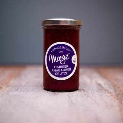 Marge's Rhabarber-Himbeer-Grütze