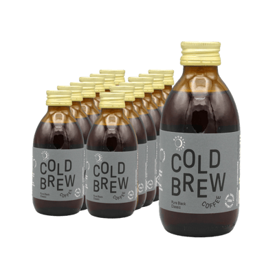 12x Pure Black Classic Bio - Cold Brew Coffee