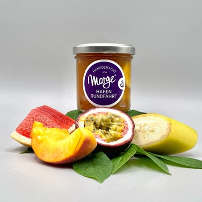 Marge's harbor tour fruit spread