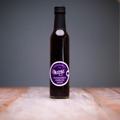 Marge's Rhabarber Himbeer-Sirup