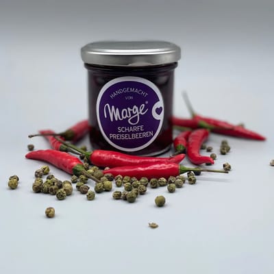 Marge's Scharfe Preiselbeeren Fruchtaufstrich