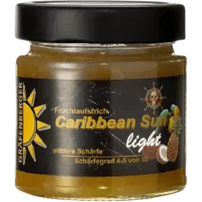 Caribbean Sun Light Chili-Fruchtaufstrich