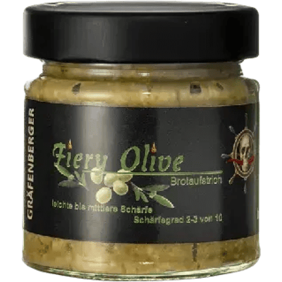 Fiery Olive Brotaufstrich mit Chili